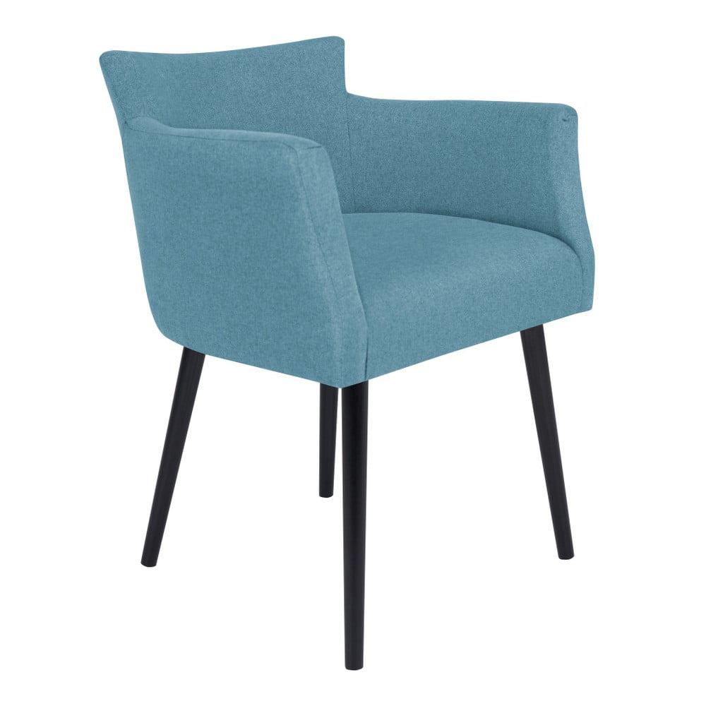 Světle modrá židle s područkami Windsor & Co Sofas Gemini