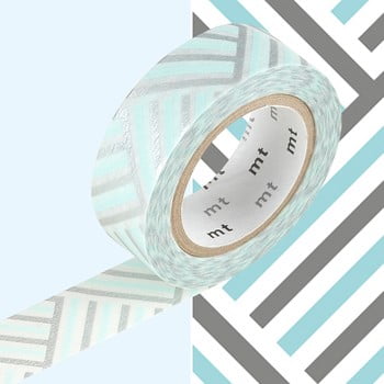 Bandă decorativă Washi MT Masking Tape Danette, rolă 10 m