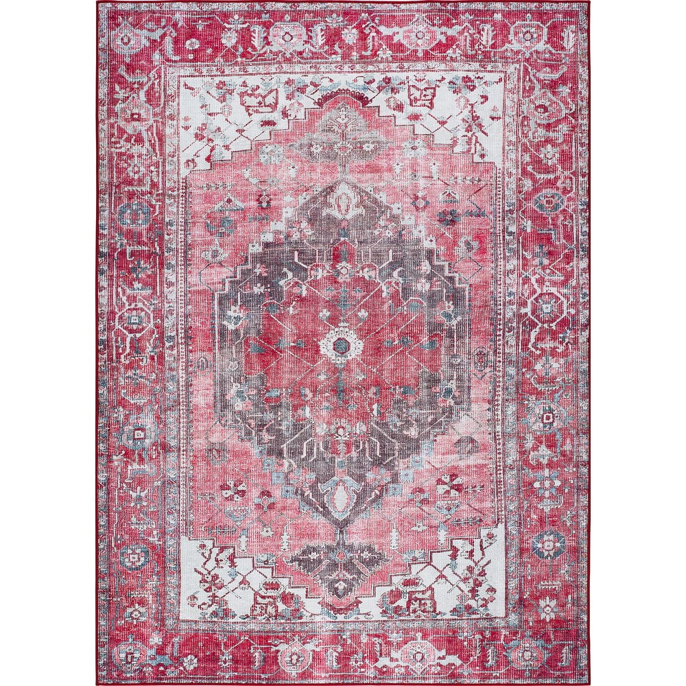Červený koberec Universal Persia Red, 200 x 300 cm