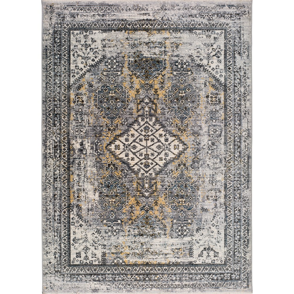 Šedý koberec Universal Alana Boho, 200 x 290 cm