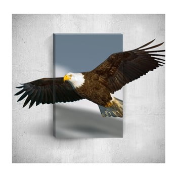 Tablou de perete 3d mosticx eagle, 40 x 60 cm