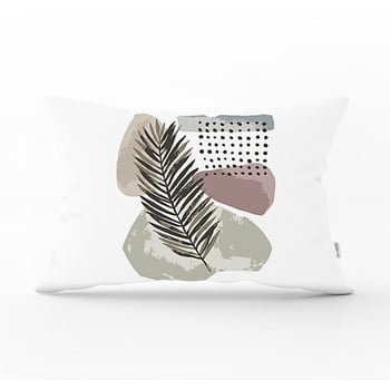 Față de pernă minimalist cushion covers post modern leaf, 35 x 55 cm