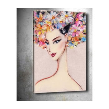 Tablou tablo center pink felicity, 40 x 60 cm