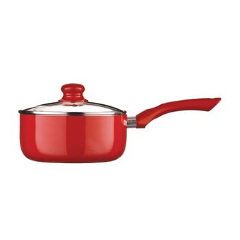 Oală cu capac premier housewares ecocook red large, 2,2 l