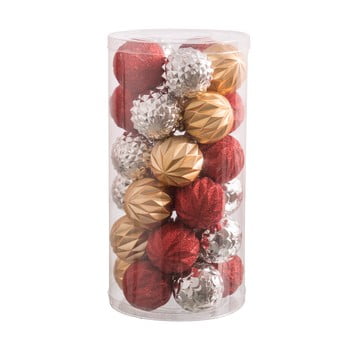 Set 30 decorațiuni de crăciun unimasa balls