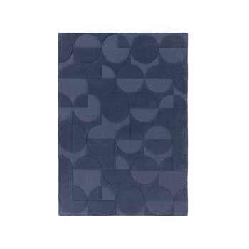 Covor din lână flair rugs gigi, 120 x 170 cm, albastru