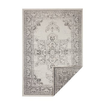 Covor reversibil bougari borbon, 120 x 170 cm, gri-crem