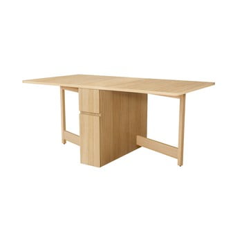 Masă extensibilă din lemn de stejar woodman mel