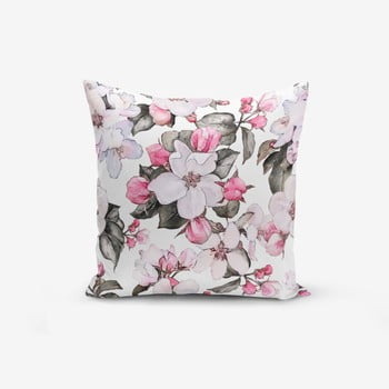 Față de pernă minimalist cushion covers flower pink, 45 x 45 cm
