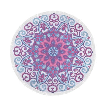 Prosop plajă din bumbac suri, ⌀ 150 cm