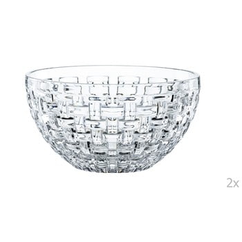 Set 2 boluri din cristal nachtmann bossa nova, ⌀ 18 cm