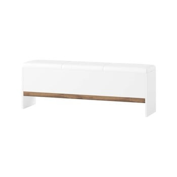 Bancă szynaka meble livorno, lungime 165 cm, alb