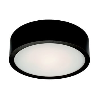 Plafonieră rotundă lamkur plafond, ø 27 cm, negru