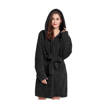 Halat unisex din microfibră, negru, decoking sleepyhead, măr. xxl