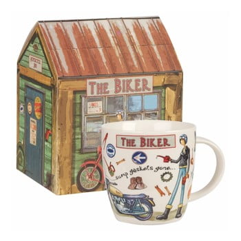 Cană din porțelan în cutie pentru cadou churchill china the biker, 390 ml