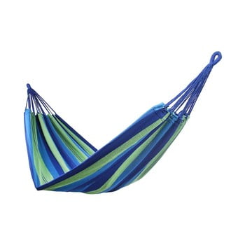 Hamac suspendat decoking cotpoly, verde - albastru