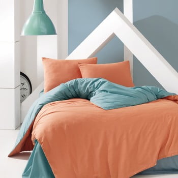 Lenjerie de pat din bumbac suzy blue, 160 x 220 cm