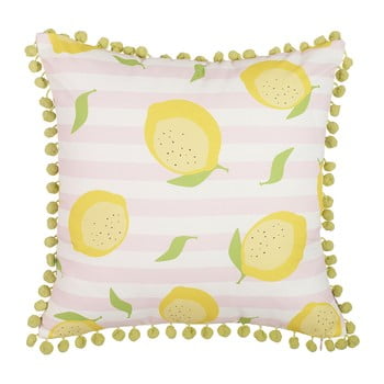 Față de pernă apolena pompom lemons, 43 x 43 cm