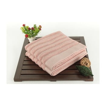 Set 2 prosoape fance dusty rose, 50 x 90 cm