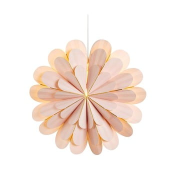 Decorațiune luminoasă suspendată markslöjd marigold, ø 45 cm, roz