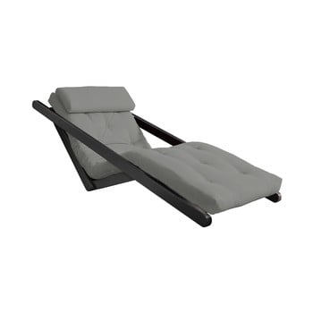 Șezlong extensibil karup design figo black, gri