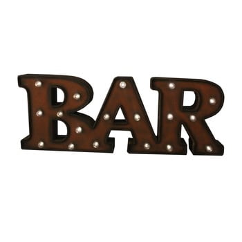 Inscripție cu lumini antic line bar mot