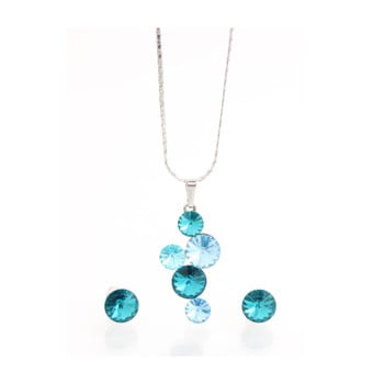 Set colier și cercei cu swarovski elements jokulsa