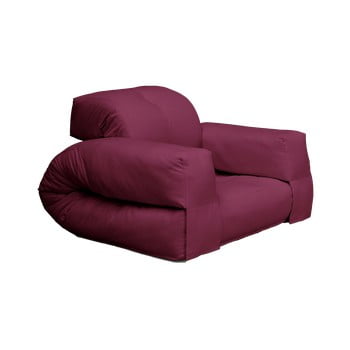 Fotoliu extensibil Karup Design Hippo Bordeaux