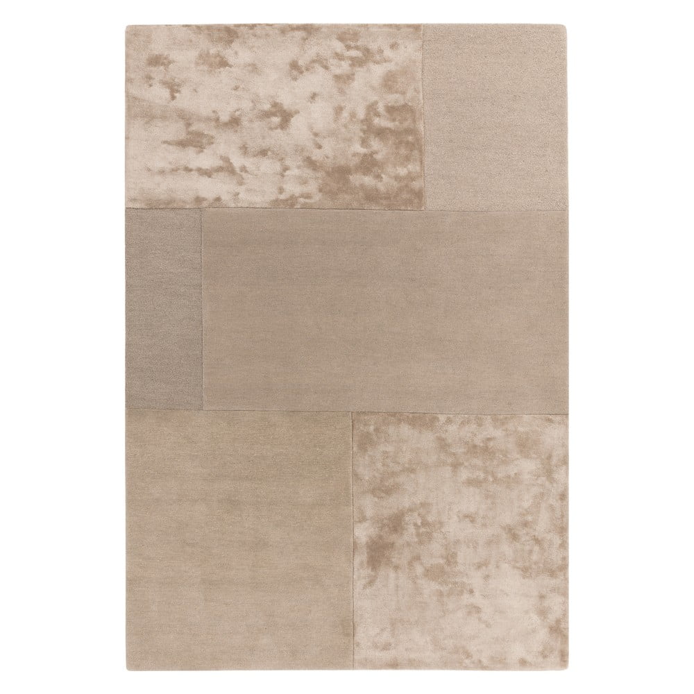 Krémový koberec Asiatic Carpets Tate Tonal Textures, 160 x 230 cm