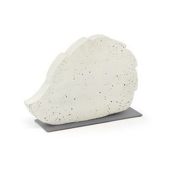 Decorațiune din ciment La Forma Sens Hedgehog, 37 x 25 cm, alb imagine