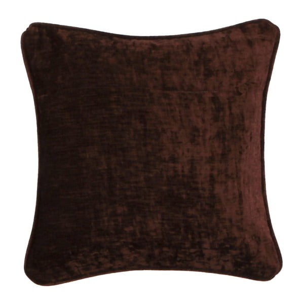 Tmavě hnědý polštář Kate Louise Exclusive Ranejo, 45 x 45 cm