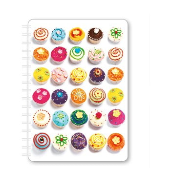 Caiet A5 GO Stationery Cupcake