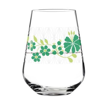 Pahar din sticlă cristalină ritzenhoff burkhard neie green, 540 ml