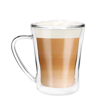 Pahar cu perete dublu vialli design amo, 250 ml