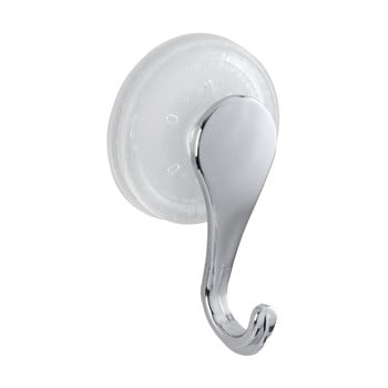 Set 2 cârlige de perete cu ventuză wenko suction hook shiny