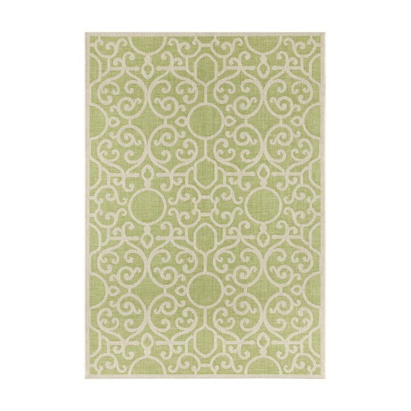 Zeleno-béžový venkovní koberec NORTHRUGS Nebo, 160 x 230 cm