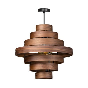 Lustră eth walnut ovalis wood