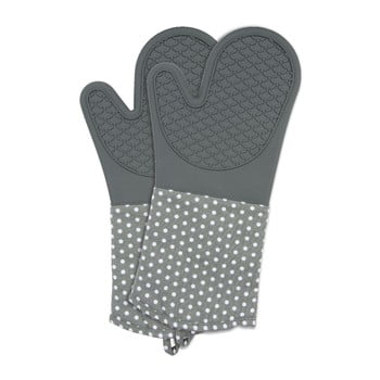 Set 2 mănuși din silicon bucătărie wenko oven grey, gri