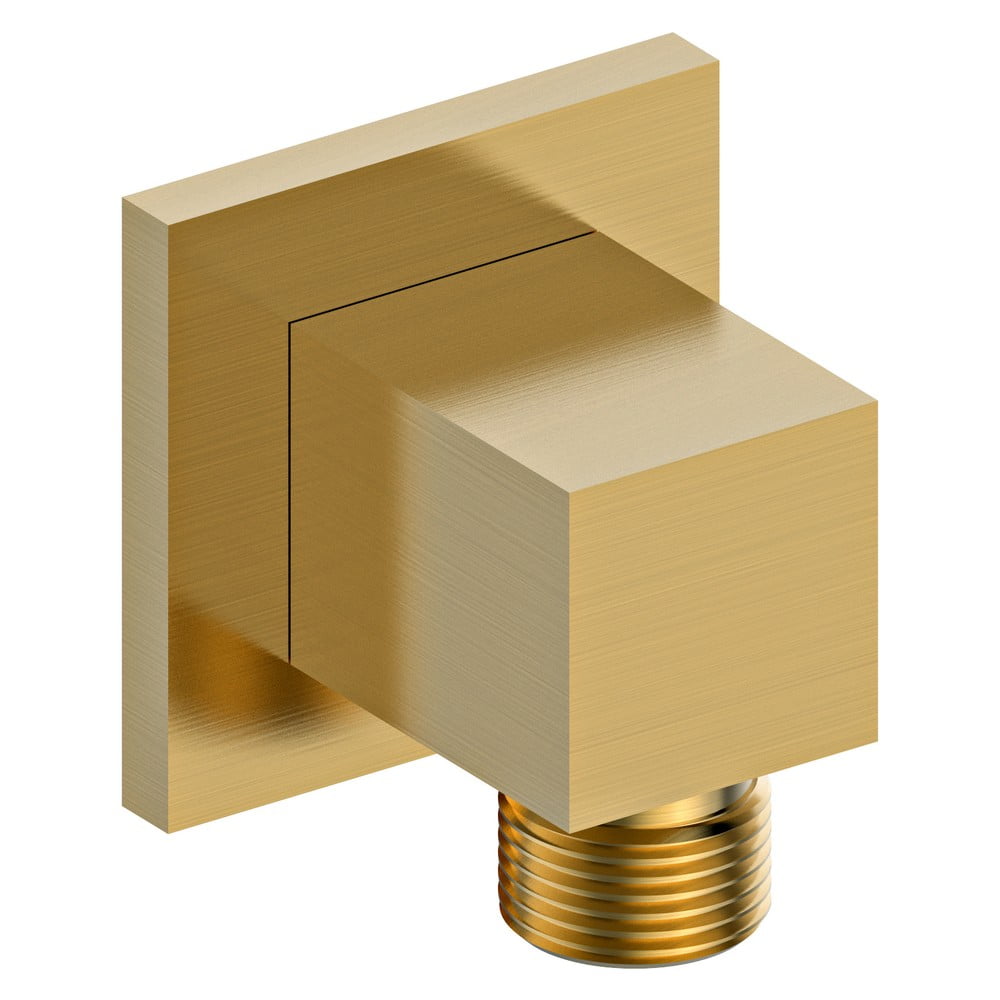 Mosazný díl pro připojení sprchy ve zlaté barvě – Sapho