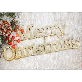 Covor vitaus christmas period golden sign, 50 x 80 cm