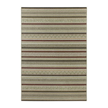 Covor potrivit pentru exterior elle decor bloom rodez, 140 x 200 cm, verde