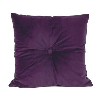 Pernă din bumbac pt living, 45 x 45 cm, violet