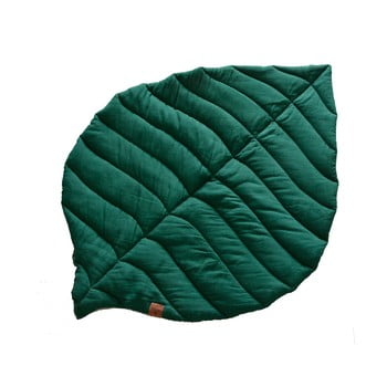 Pătură din in pentru copii VIGVAM Design Buk, verde