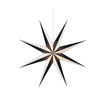Decorațiune suspendată luminoasă markslöjd saturnus, ø 75 cm, alb - negru