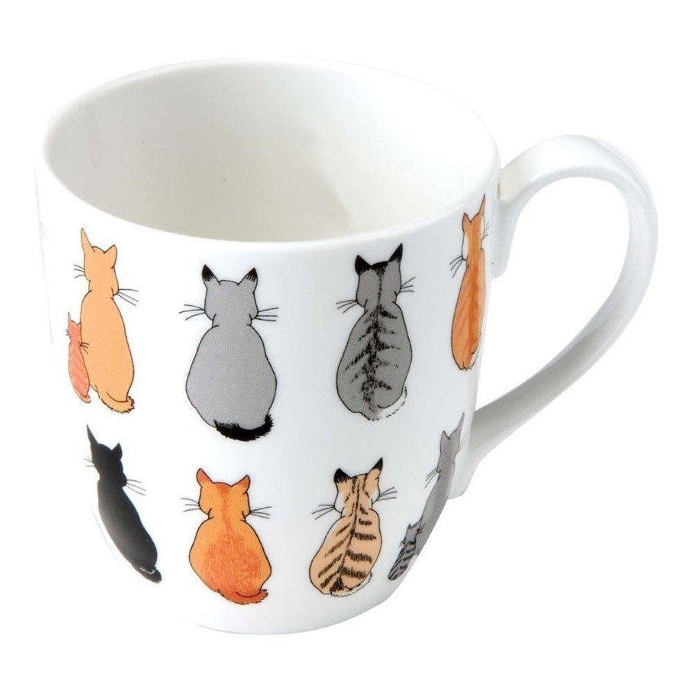 Ulster Weavers Küchenschürze Mit Katzen-Motiv | PVC-beschichtet | 81 X 59 Cm | Leicht Abwischbar