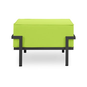 Puf adecvat pentru exterior calme jardin cannes, verde lime - negru