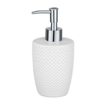 Dozator din ceramică pentru săpun wenko punto, alb