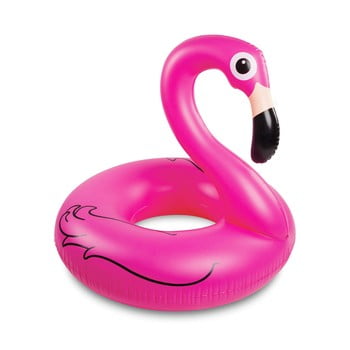 Colac gonflabil InnovaGoods Flamingo, roz