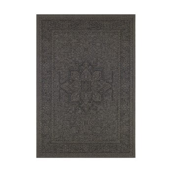 Covor potrivit pentru exterior bougari anjara, 160 x 230 cm, bej - negru
