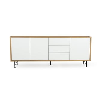 Comodă tenzo flow, lungime 206 cm, alb